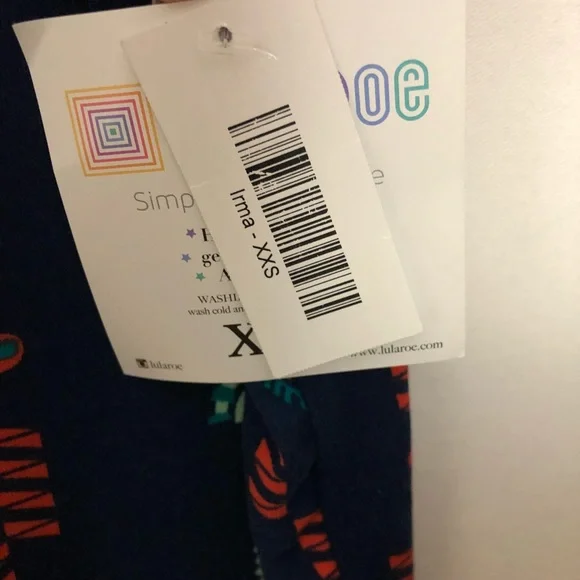 Lularoe Irma Top Aztec Print Blue Size XXS - Picture 5 of 6